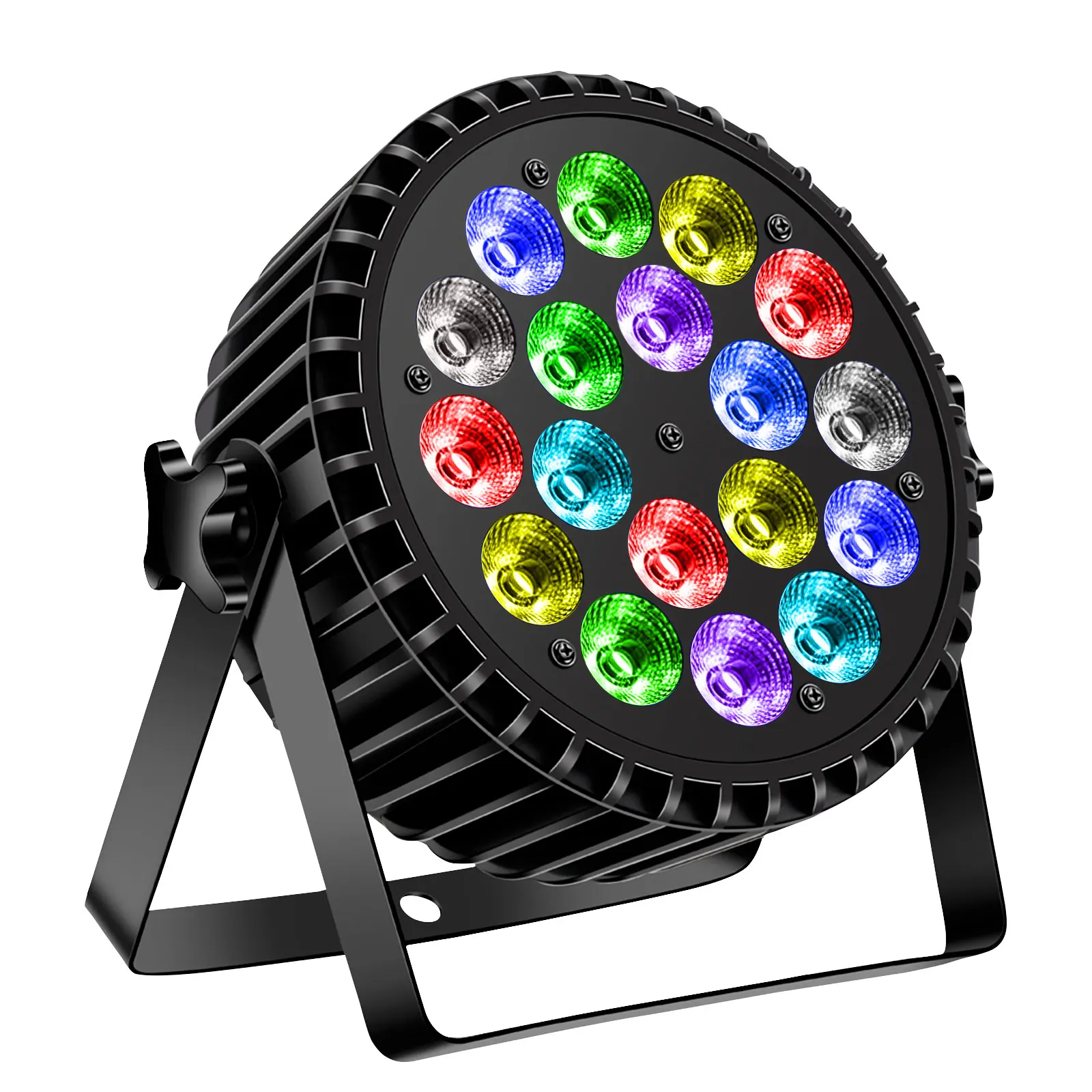 Datewink 18 LED Par Light 200W 4 IN 1 RGBW DMX Stage Lighting Rainbow Effect For DJ Disco Party Christmas Bar Wedding Show Light
Datewink 18 LED Par Light 200W 4 IN 1 RGBW DMX Stage Lighting Rainbow Effect For DJ Disco Party Christmas Bar Wedding Show Light