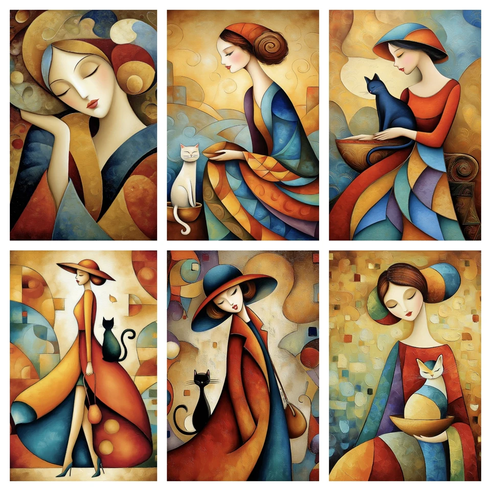 DIY Diamond Painting Abstract Geometry Art Women's Animal Cat Mosaic Embroidery Personalized Gift Home Decoration
DIY Diamond Painting Abstract Geometry Art Women's Animal Cat Mosaic Embroidery Personalized Gift Home Decoration