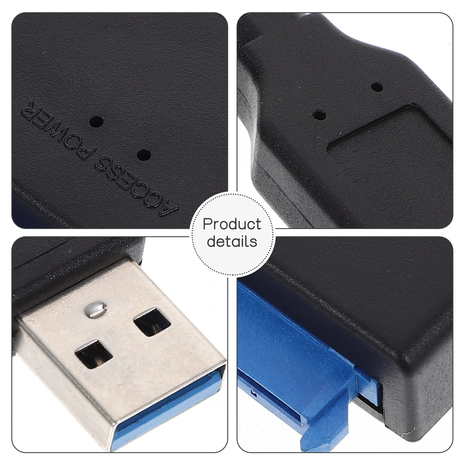 Usb 3.0 6Gb/S Hard Drive Adapter 2.5 Inch Ssd External Data Transfer Converter Cable Interface Lightweight Fast Swap
Usb 3.0 6Gb/S Hard Drive Adapter 2.5 Inch Ssd External Data Transfer Converter Cable Interface Lightweight Fast Swap