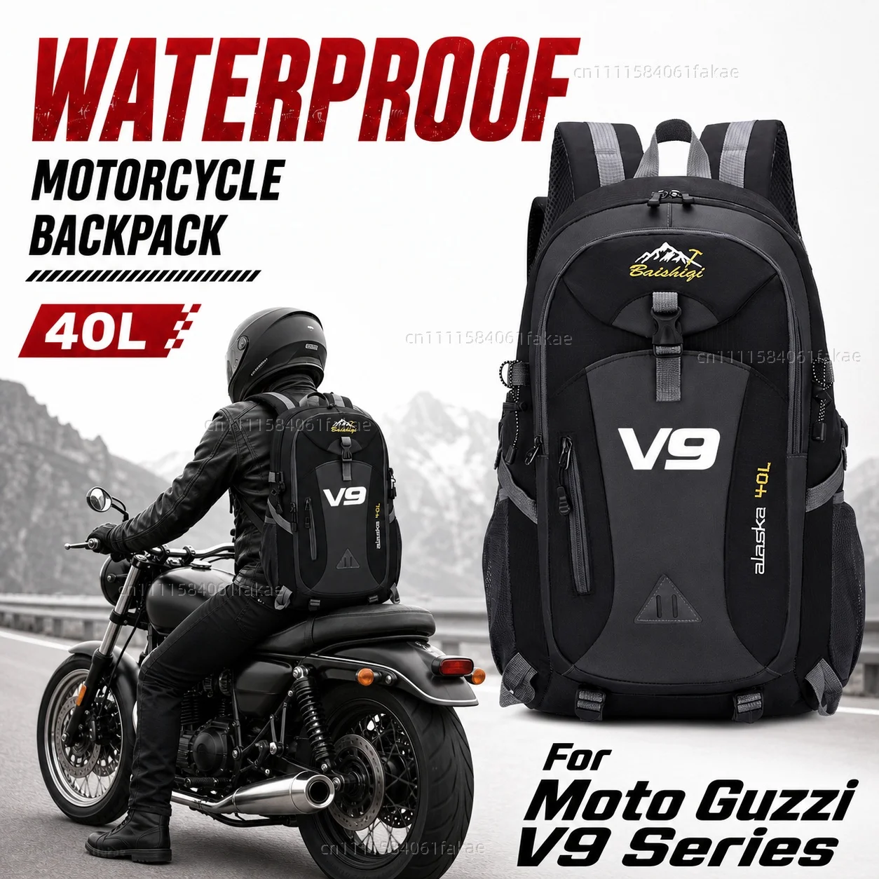 For Moto Guzzi V9 Series 2016-2024 Motorcycle Backpack 40L Waterproof Travel Backpack Outdoor Hiking Camping Daypack
For Moto Guzzi V9 Series 2016-2024 Motorcycle Backpack 40L Waterproof Travel Backpack Outdoor Hiking Camping Daypack