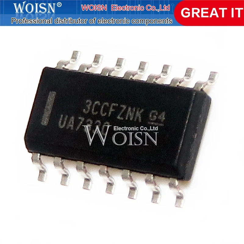 Набор микросхем UA733CDR UA733C UA733 SOP-14, 10 шт.
Набор микросхем UA733CDR UA733C UA733 SOP-14, 10 шт.