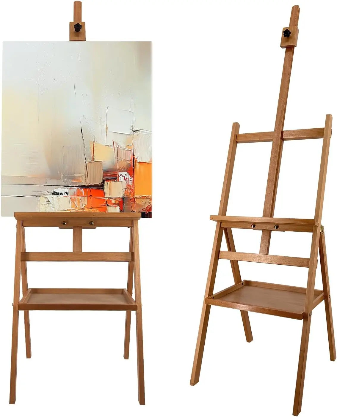 Solid Beech Wood Painting Easel with Storage Plate, H-Frame Adjustable Art Easel Stand for Adults, Sturdy Canvas Holder up to
Solid Beech Wood Painting Easel with Storage Plate, H-Frame Adjustable Art Easel Stand for Adults, Sturdy Canvas Holder up to