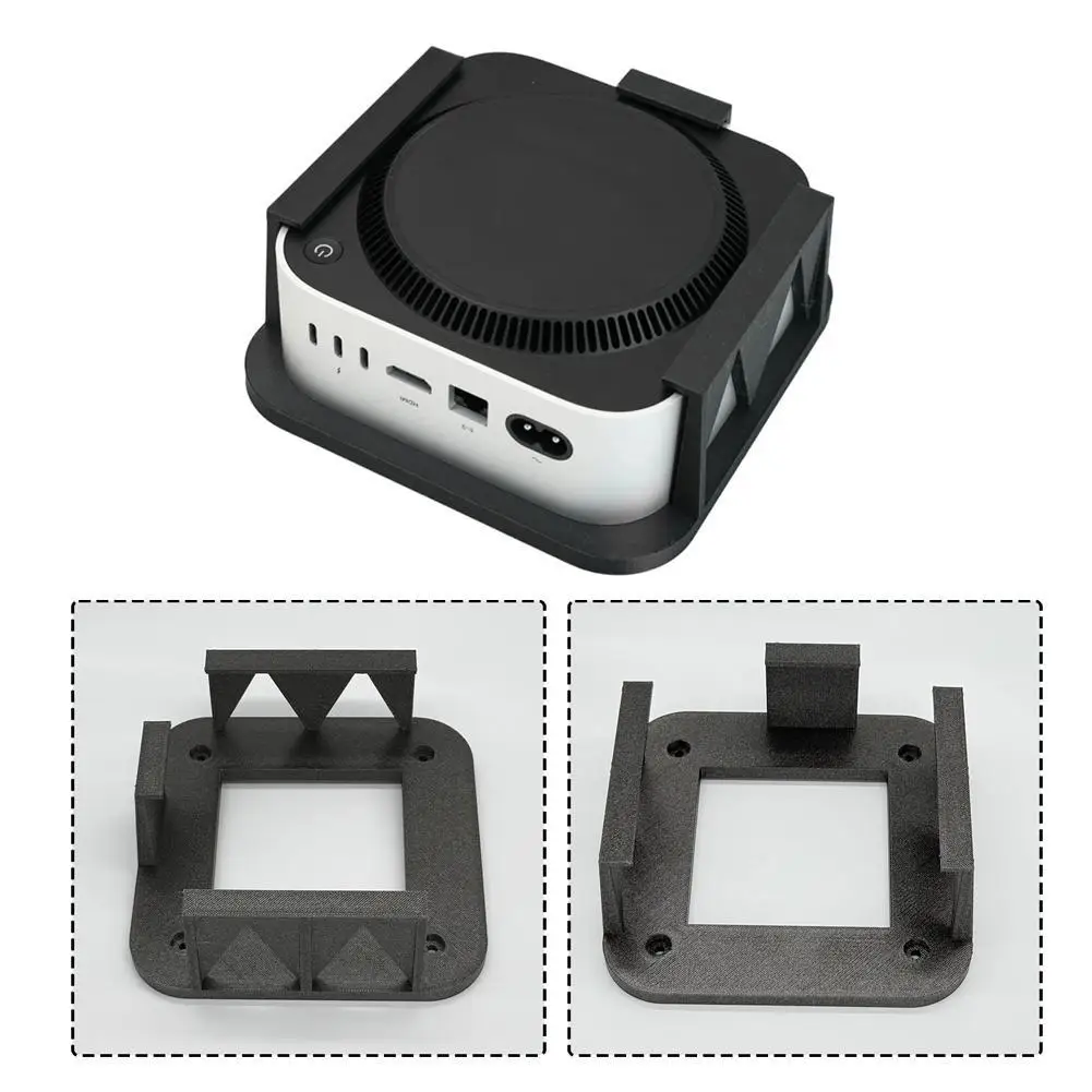 For Mac Mini M4/M4 Pro 2024 Under-desk Computer Stand Desktop Computer Plastic Under Desk Stand Accessories 3D Printing Products
For Mac Mini M4/M4 Pro 2024 Under-desk Computer Stand Desktop Computer Plastic Under Desk Stand Accessories 3D Printing Products
