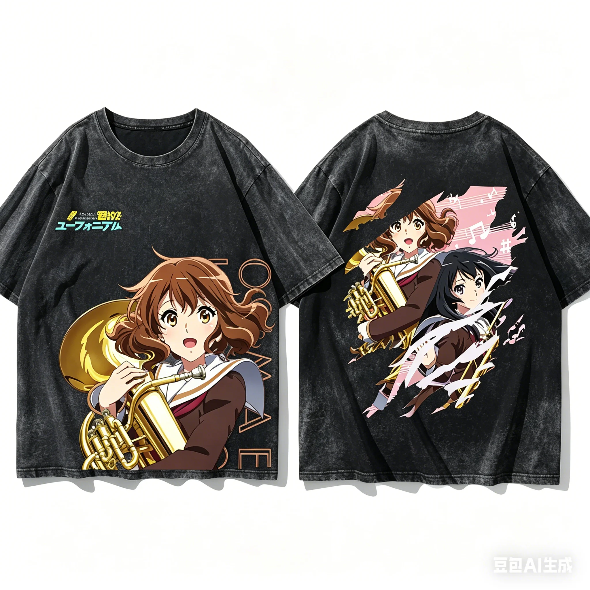 2026 summer Oversized Washed Anime T-shirt Sound! Euphonium Kumiko & Reina Double-Sided Print Streetwear Casual Tee
2026 summer Oversized Washed Anime T-shirt Sound! Euphonium Kumiko & Reina Double-Sided Print Streetwear Casual Tee