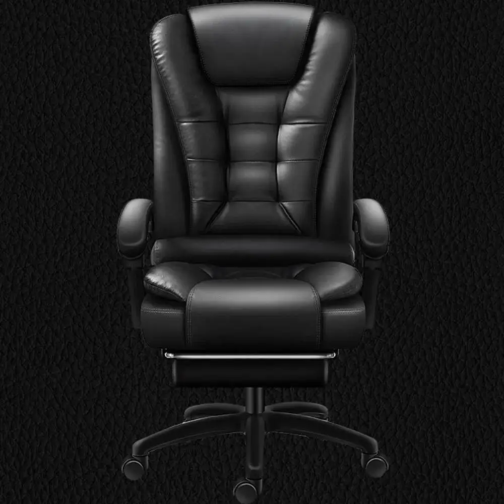 High Cushion Leather Rotatable Back Latex Massage 7 O'Clock Office Comfortable With Chair Footrest Internet Cafe Gaming Stool
High Cushion Leather Rotatable Back Latex Massage 7 O'Clock Office Comfortable With Chair Footrest Internet Cafe Gaming Stool