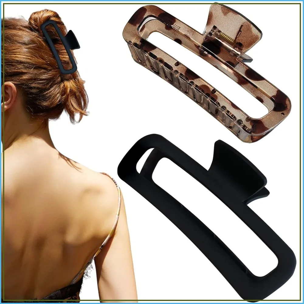 Unbreakable 5 Inch Hair Claw Clips for Thick Curly Long Hair - 2 Pack Neutral Colors
Unbreakable 5 Inch Hair Claw Clips for Thick Curly Long Hair - 2 Pack Neutral Colors