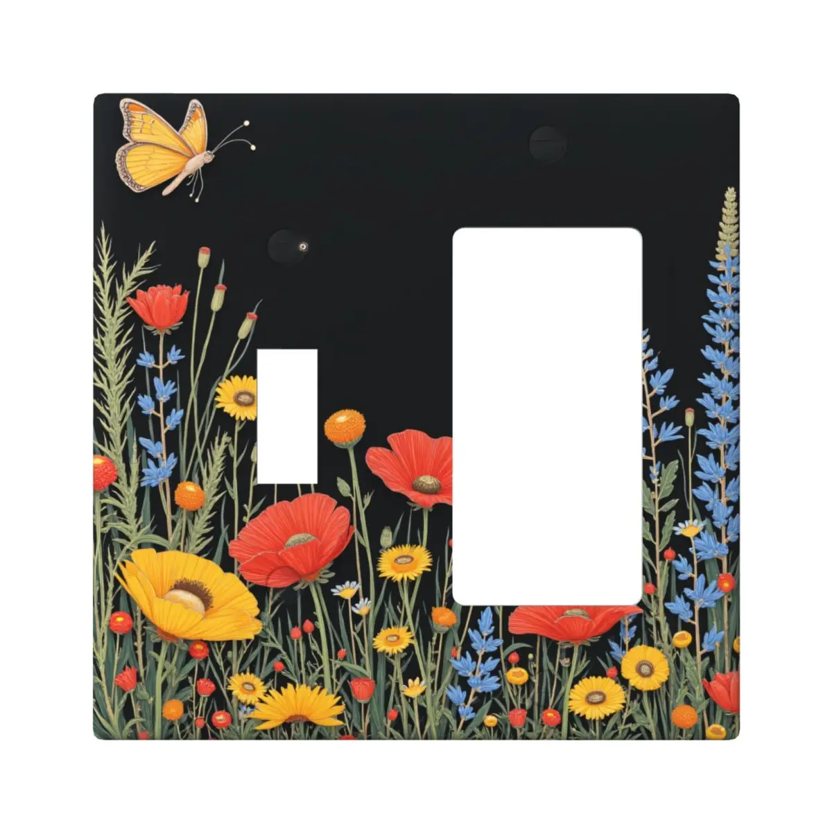 Wallplate Decor Light Switch Plate,wallplate outlet cover,outlet covers wall plates decorative metal,2 Gang 1 GDO 1Toggle
Wallplate Decor Light Switch Plate,wallplate outlet cover,outlet covers wall plates decorative metal,2 Gang 1 GDO 1Toggle