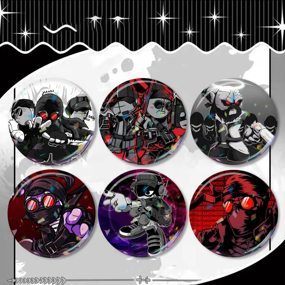 Deimos J Sanford Madness Combat Laser Badge Applicable For Backpack Clothes Hats Decor Creative Accessories
Deimos J Sanford Madness Combat Laser Badge Applicable For Backpack Clothes Hats Decor Creative Accessories