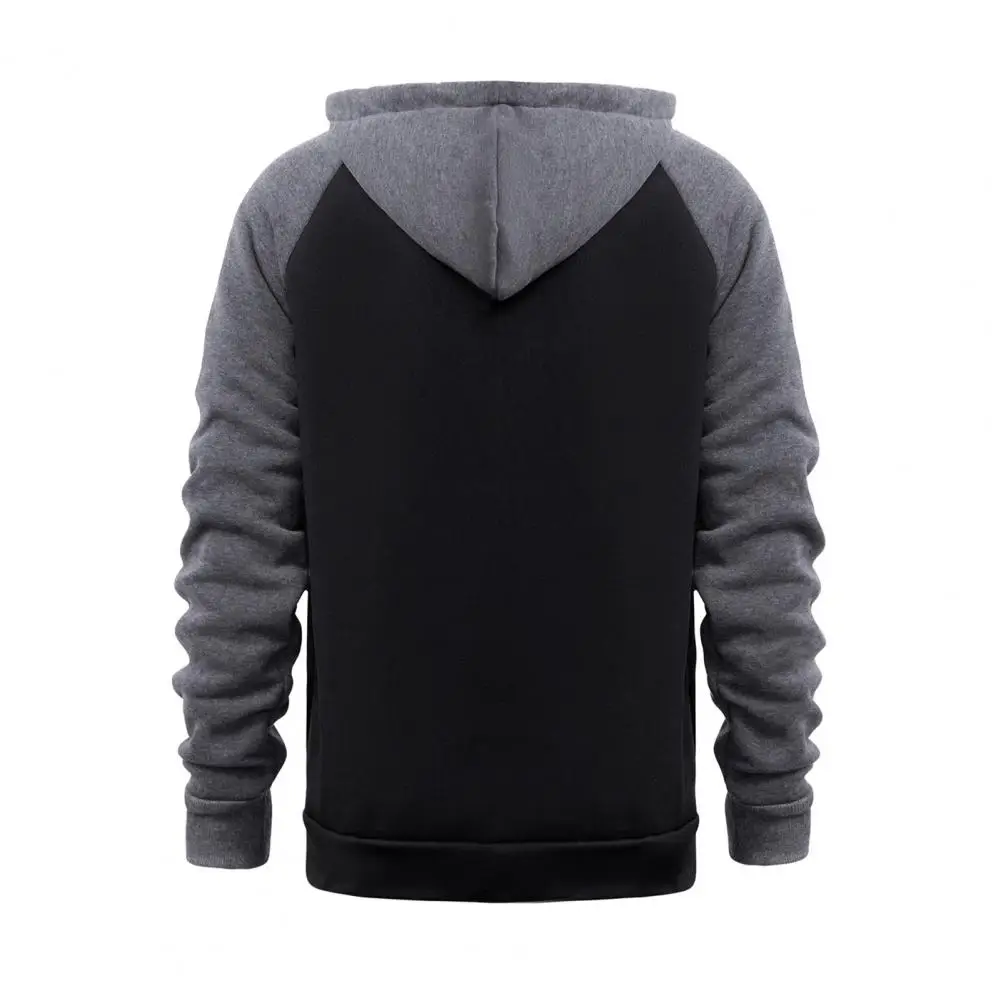 Men Hoodie Thick Zipper Closure Hooded Men Coat with Drawstring Patchwork Mid Length Pockets Winter Fall Hoodie Men Thermal
Men Hoodie Thick Zipper Closure Hooded Men Coat with Drawstring Patchwork Mid Length Pockets Winter Fall Hoodie Men Thermal