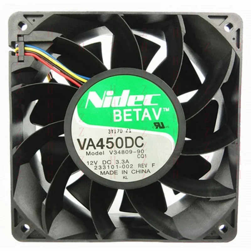 XXZ V34809-90 12cm FOR 12038 12V 3.3A violent server industrial cooling fan
XXZ V34809-90 12cm FOR 12038 12V 3.3A violent server industrial cooling fan