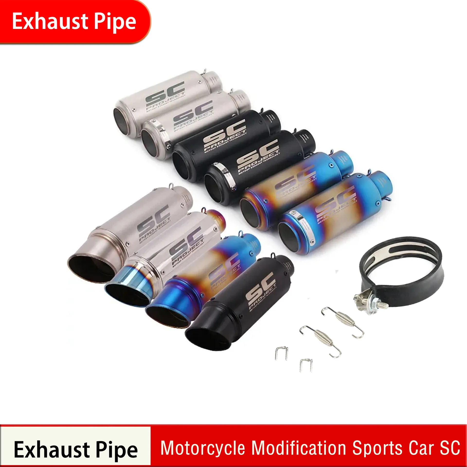 Подходит для Yamaha Flat Line Suzuki, аксессуары для выхлопной трубы, универсальная модификация мотоцикла, гоночный автомобиль SC, прямая выхлопная труба
Подходит для Yamaha Flat Line Suzuki, аксессуары для выхлопной трубы, универсальная модификация мотоцикла, гоночный автомобиль SC, прямая выхлопная труба