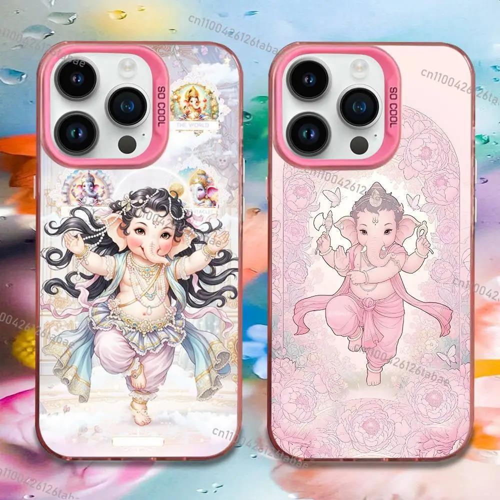 Cute Ganesh Elephant God Phone Case For iPhone 17,16,15,14,13,12,11,Mini,Pro,E,MAX Pink Candy Matte Shockproof Cover
Cute Ganesh Elephant God Phone Case For iPhone 17,16,15,14,13,12,11,Mini,Pro,E,MAX Pink Candy Matte Shockproof Cover