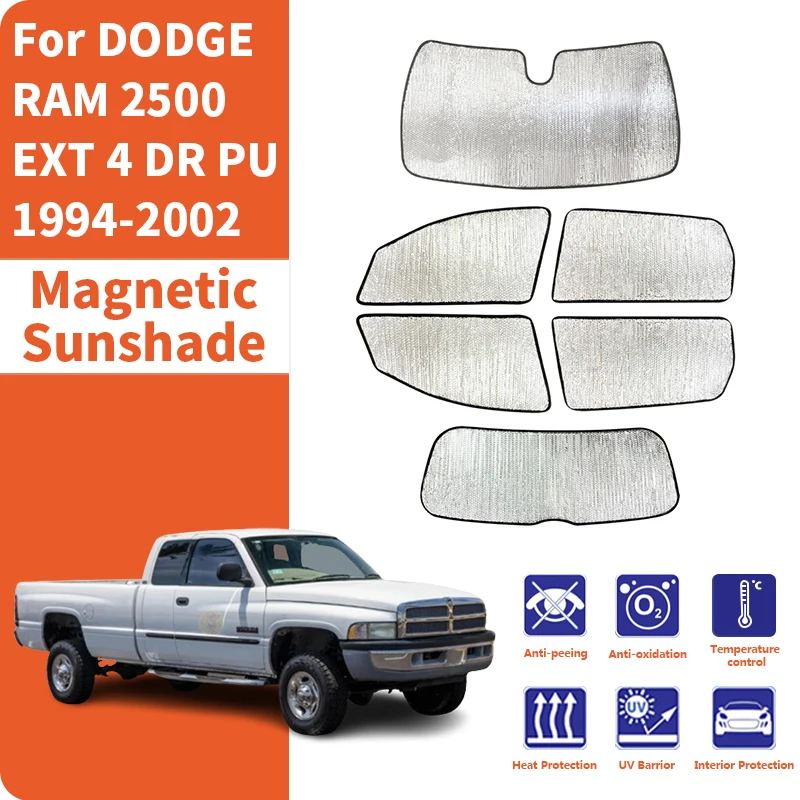 Солнцезащитные шторки для окон автомобиля, защита от ультрафиолета, аксессуары для DODGE RAM 2500 EXT 4 DR PU 1994-2002
Солнцезащитные шторки для окон автомобиля, защита от ультрафиолета, аксессуары для DODGE RAM 2500 EXT 4 DR PU 1994-2002