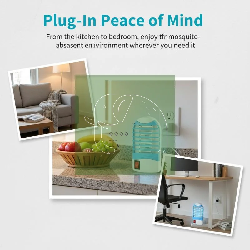 Mosquito Killer Lamp Electric LED Fly Trap Zapper Killer Repellent Plug Home Bedroom Mute Anti Mosquito Lamp
Mosquito Killer Lamp Electric LED Fly Trap Zapper Killer Repellent Plug Home Bedroom Mute Anti Mosquito Lamp