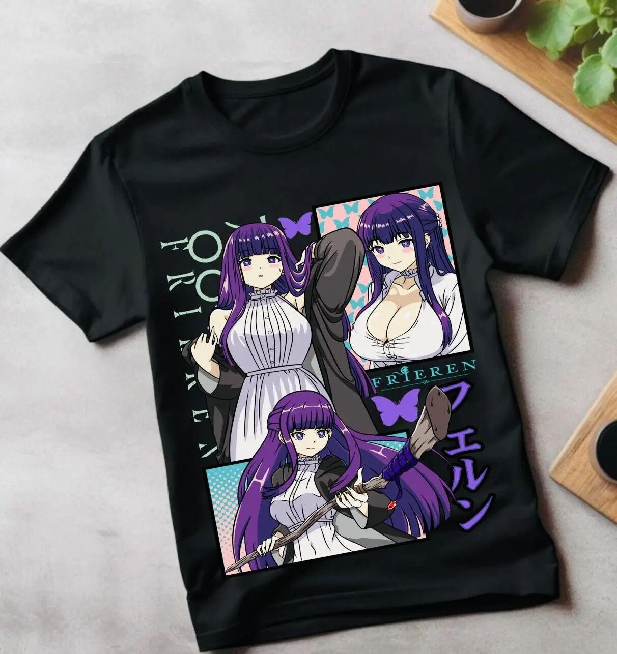 Frieren T-Shirt Beyond Journey's End Fern Stark Girl Anime Gifts Shirt All Size
Frieren T-Shirt Beyond Journey's End Fern Stark Girl Anime Gifts Shirt All Size