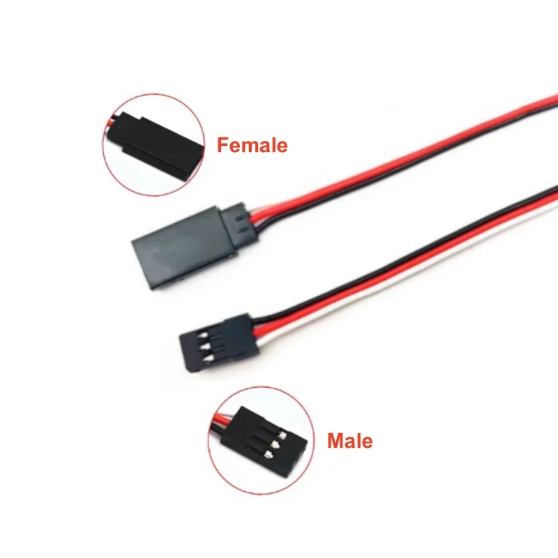 10Pcs 10/15/20/30/50cm RC Servo Extension Cord Cable 30/60 Core Male Female Single Head Wire Lead For RC Drone Futaba Servo Part
10Pcs 10/15/20/30/50cm RC Servo Extension Cord Cable 30/60 Core Male Female Single Head Wire Lead For RC Drone Futaba Servo Part