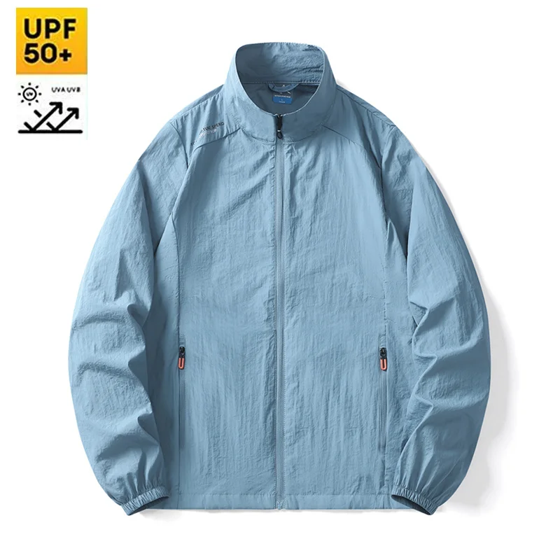 Summer Men's Lightweight Skin Coat Sun Protection Long Sleeve Jacket Stand Collar Camping Hiking Outdoor Streetwear
Summer Men's Lightweight Skin Coat Sun Protection Long Sleeve Jacket Stand Collar Camping Hiking Outdoor Streetwear