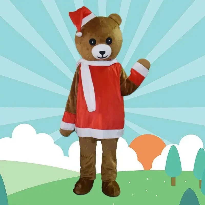 Christmas Teddy Bear Mascot Costume Set Role Playing Party Game Cartoon Anime Advertising Promotion Carnival
Christmas Teddy Bear Mascot Costume Set Role Playing Party Game Cartoon Anime Advertising Promotion Carnival