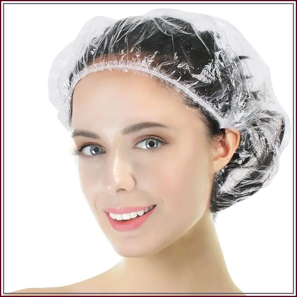 Years calm 100PS Disposable Shower Caps, Clear Plastic, Lengthening & Thickening Hair Caps for Dyeing, Salon, Hotel, Home, Travel (20.5"/52cm)
Years calm 100PS Disposable Shower Caps, Clear Plastic, Lengthening & Thickening Hair Caps for Dyeing, Salon, Hotel, Home, Travel (20.5"/52cm)