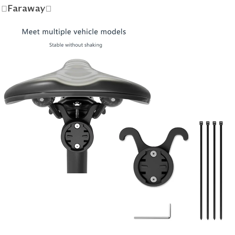 〔Far〕Bike Tail Light Base Universal Mounting Shockproof Seatpost Bracket For RT510 RVR315 RTL515 L308 L508 SR30 Rear View Radar
〔Far〕Bike Tail Light Base Universal Mounting Shockproof Seatpost Bracket For RT510 RVR315 RTL515 L308 L508 SR30 Rear View Radar