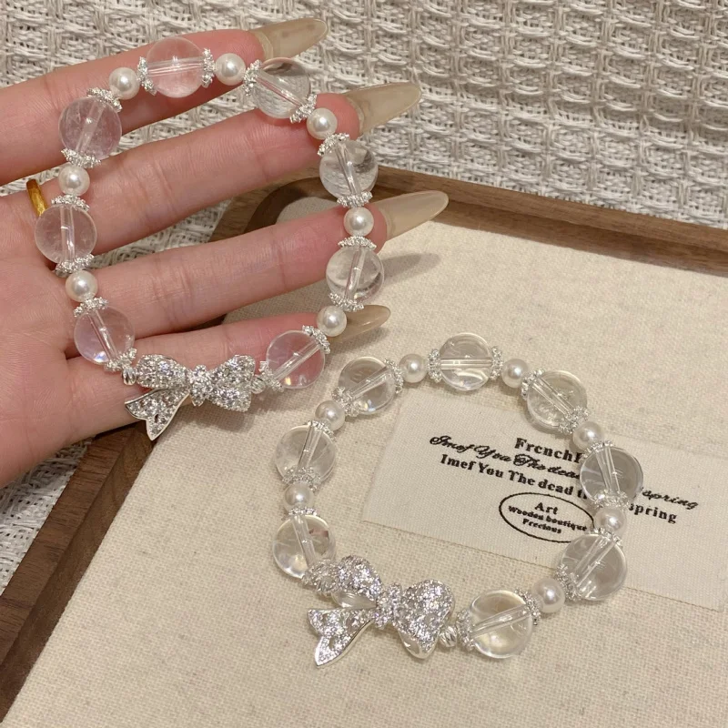 2025 Spring/Summer Collection Crystal Original Design Zircon Bow Moonlight Bracelet Elegant
2025 Spring/Summer Collection Crystal Original Design Zircon Bow Moonlight Bracelet Elegant