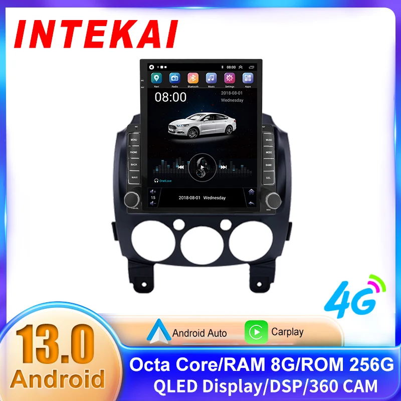 9.7" Vertical Style Tesla Screen Android 12 Car Radio for MAZDA 2 2007-2014 Multimedia Video Player Navigation GPS Stereo Screen
9.7" Vertical Style Tesla Screen Android 12 Car Radio for MAZDA 2 2007-2014 Multimedia Video Player Navigation GPS Stereo Screen