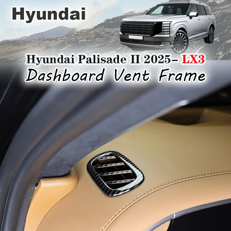 Для Hyundai Palisade 2025 2026 LX3 Рамка вентиляционного отверстия приборной панели, отделка вентиляционных отверстий переменного тока с обеих сторон, аксессуары для украшения центральной консоли
Для Hyundai Palisade 2025 2026 LX3 Рамка вентиляционного отверстия приборной панели, отделка вентиляционных отверстий переменного тока с обеих сторон, аксессуары для украшения центральной консоли