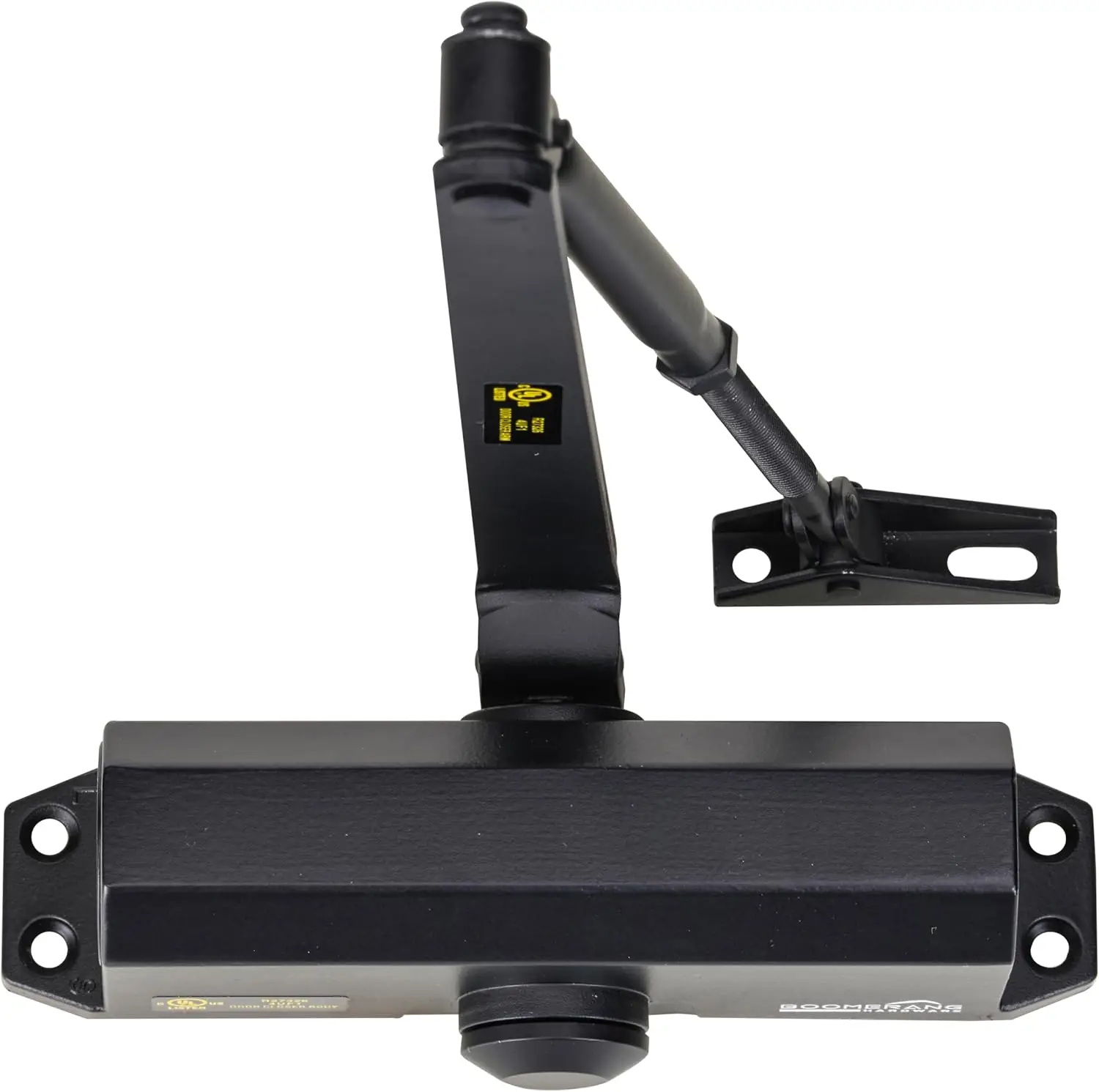 D503 Light/Medium-Duty Auto Door Closer, Multiple Mount Options, UL 3 Hour Fire Rated, Matte Black Finish
D503 Light/Medium-Duty Auto Door Closer, Multiple Mount Options, UL 3 Hour Fire Rated, Matte Black Finish