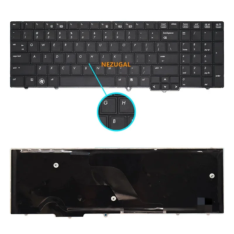 Для HP Probook 6540B 6545B 6550B 6555B Замена клавиатуры ноутбука США 6540 6545
Для HP Probook 6540B 6545B 6550B 6555B Замена клавиатуры ноутбука США 6540 6545