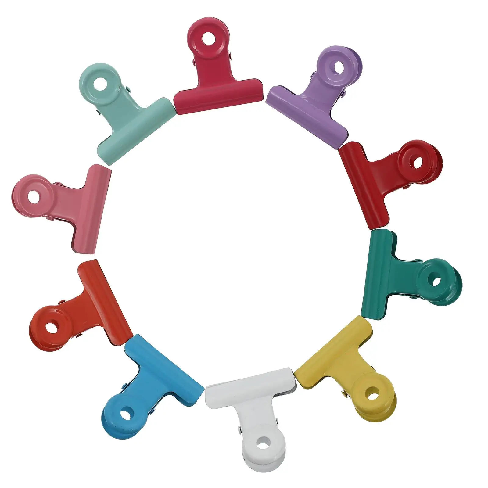 10pcs Metal Clips Food Storage Kitchen Garage Shed Organize Snack Bag Clips Documents Notes Cash Bag Clamps
10pcs Metal Clips Food Storage Kitchen Garage Shed Organize Snack Bag Clips Documents Notes Cash Bag Clamps