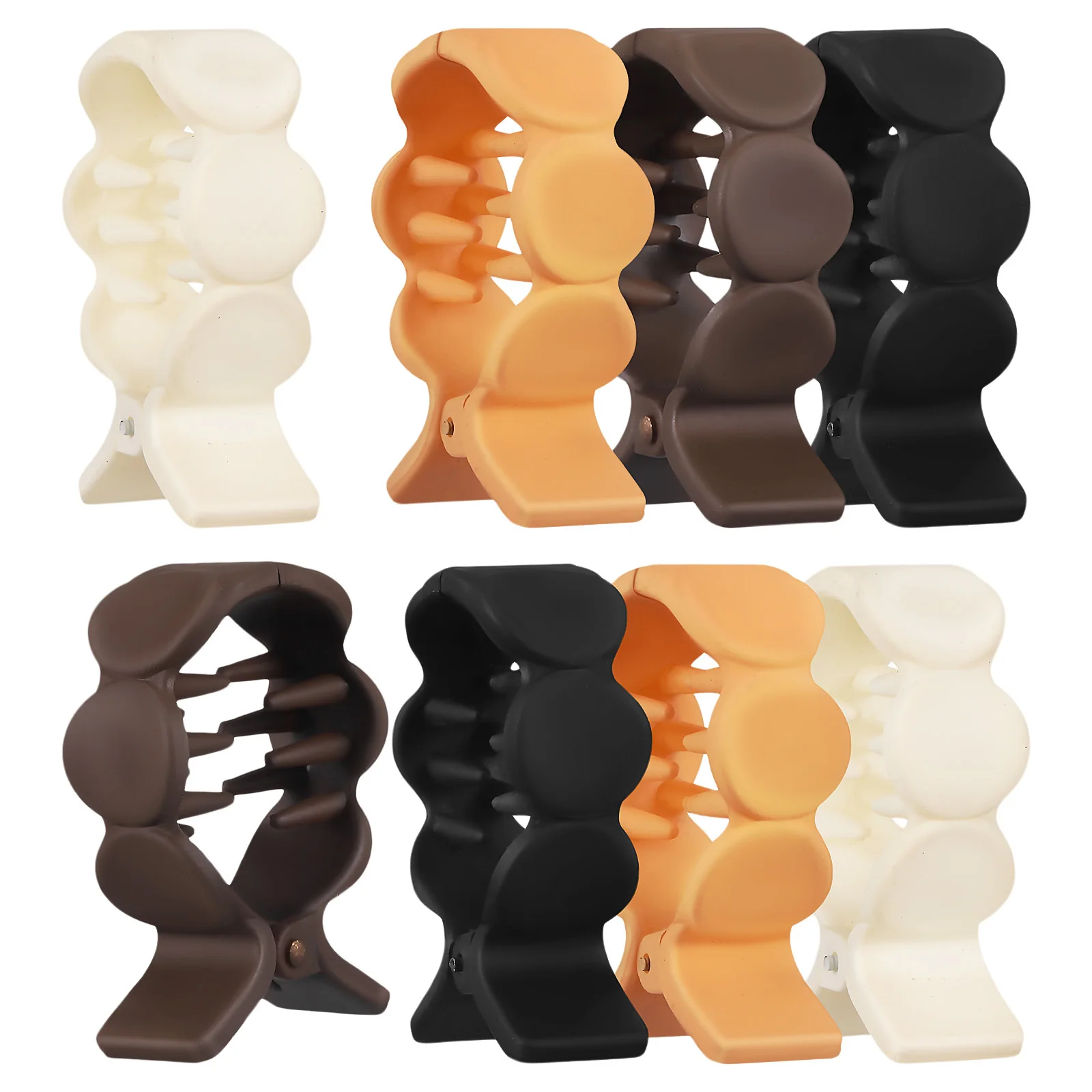 Набор из 8 заколок-крабиков для волос: для высоких хвостов, для укладки, маленькие заколки-крабики, женские заколки для густых волос
Набор из 8 заколок-крабиков для волос: для высоких хвостов, для укладки, маленькие заколки-крабики, женские заколки для густых волос