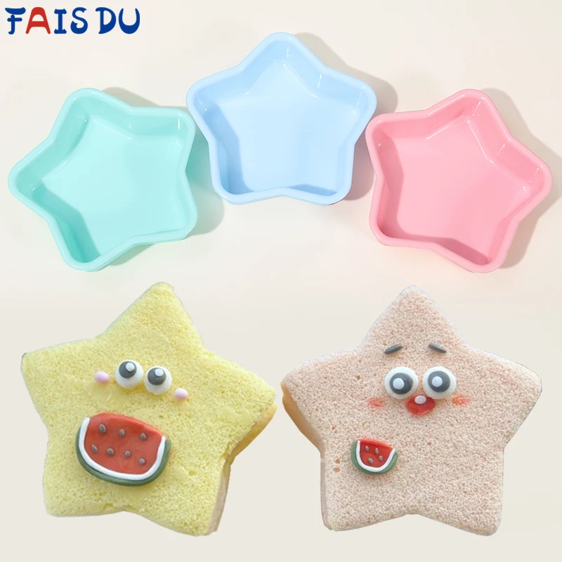 FAIS DU Mini Star-Shaped Layer Cake Pans Party Baking Tins Nonstick Bakeware Tools Fondant DIY Silicone Cake Decorating Tools
FAIS DU Mini Star-Shaped Layer Cake Pans Party Baking Tins Nonstick Bakeware Tools Fondant DIY Silicone Cake Decorating Tools