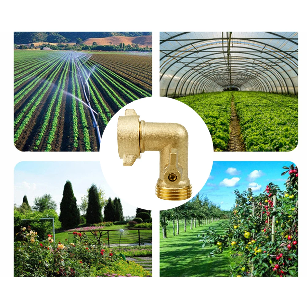 Соединитель садового шланга Латунный коленчатый клапан 90-градусный изогнутый дизайн Простая установка Прочная латунная конструкция
Соединитель садового шланга Латунный коленчатый клапан 90-градусный изогнутый дизайн Простая установка Прочная латунная конструкция