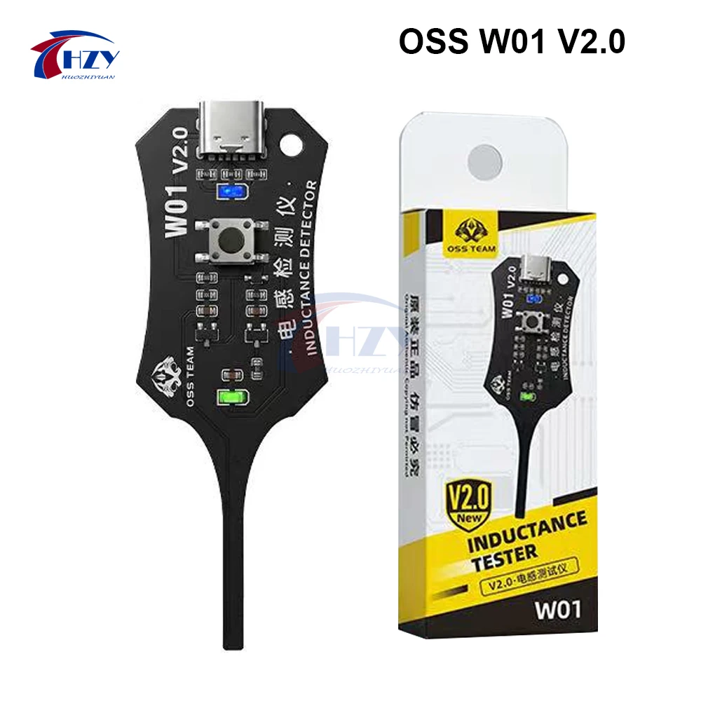 OSS W01 Inductor Detector Tool Motherboard Coil Tester for phone motherboard Repair Electromagnetic Induction Quick Fault Check
OSS W01 Inductor Detector Tool Motherboard Coil Tester for phone motherboard Repair Electromagnetic Induction Quick Fault Check