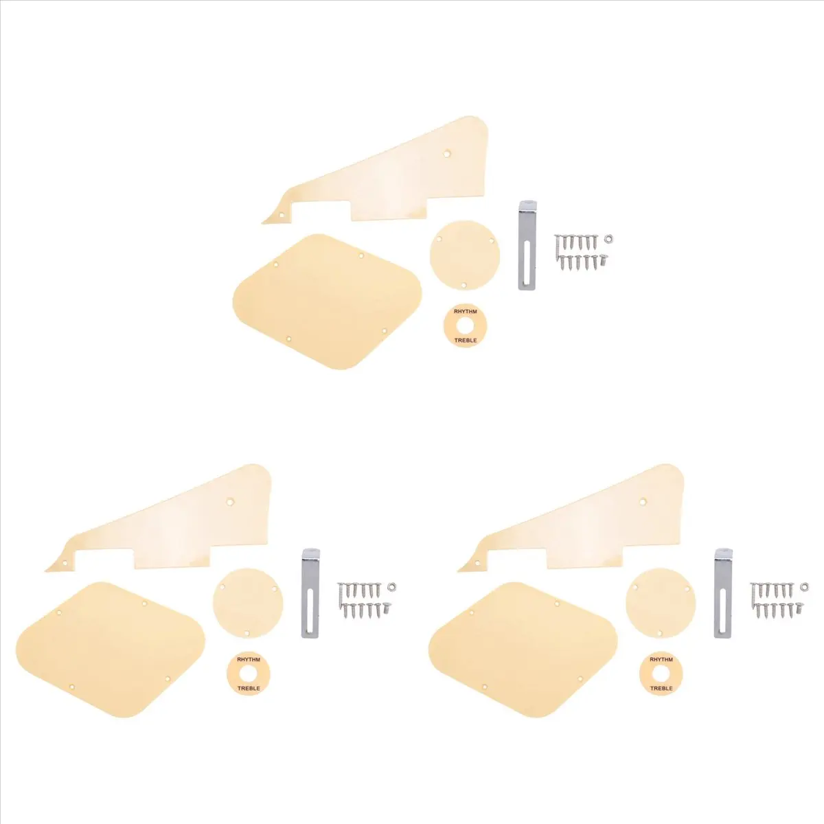 TUREBG 3Set Yellow Pickguard Cavity Switch Covers Pickup Selector Plate Bracket Screws Fit Les Paul Guitar Style Kit
TUREBG 3Set Yellow Pickguard Cavity Switch Covers Pickup Selector Plate Bracket Screws Fit Les Paul Guitar Style Kit