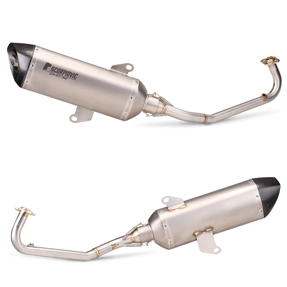 Motorcycle Full Exhaust System For HONDA PCX125 PCX150 PCX 125 150 2017-2022 Slip On Header Pipe Front Pipe Muffler
Motorcycle Full Exhaust System For HONDA PCX125 PCX150 PCX 125 150 2017-2022 Slip On Header Pipe Front Pipe Muffler