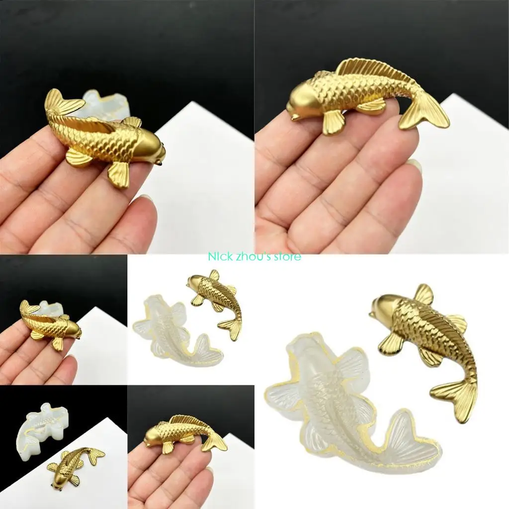 E15E подробная силиконовая форма для карпа и рыбы для брелок из эпоксидной смолы, украшения, подарки «сделай сам»
E15E подробная силиконовая форма для карпа и рыбы для брелок из эпоксидной смолы, украшения, подарки «сделай сам»