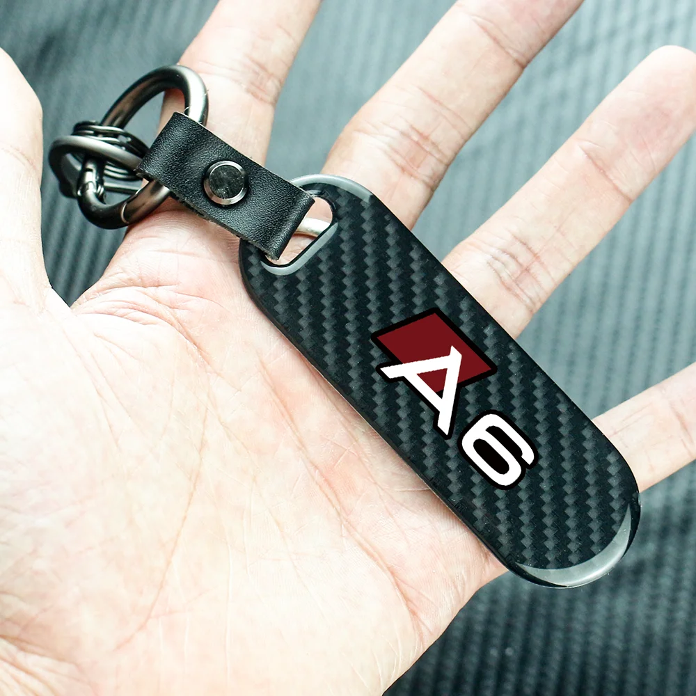 Car Key Carbon Fiber Rope Car Keychain Key Chain Pendant Keyring Horseshoe Buckle For Audi A6 Auto Accessories
Car Key Carbon Fiber Rope Car Keychain Key Chain Pendant Keyring Horseshoe Buckle For Audi A6 Auto Accessories