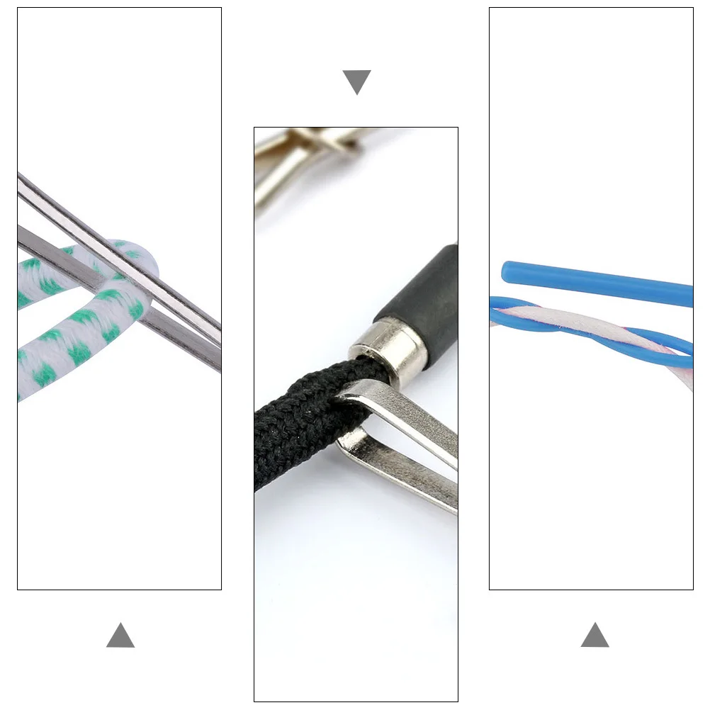 Metal Plastic Drawstring Threader Kit Durable Threading Tool For Sewing Crafts Replacement Use Thread Guide Threading