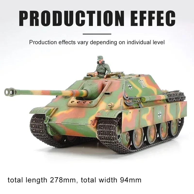 Plastic diy toy Model Kit German Tank Destroyer Jagdpanther 1/35 TAMIYA 35203 Late Production assembly Scale Fast transportation
Plastic diy toy Model Kit German Tank Destroyer Jagdpanther 1/35 TAMIYA 35203 Late Production assembly Scale Fast transportation