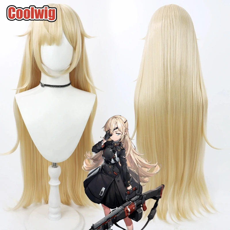 Coolwig Synthetic Hair Guillotine Cosplay Wigs Game Goddess of Victory: Nikke Guillotine 100cm Light Blonde Wig Heat Resistant
Coolwig Synthetic Hair Guillotine Cosplay Wigs Game Goddess of Victory: Nikke Guillotine 100cm Light Blonde Wig Heat Resistant