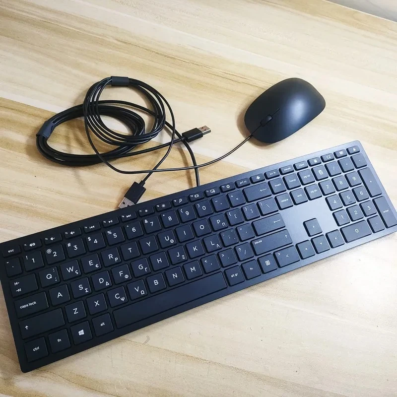 Greek layout black USB wired keyboard and mouse kit for HP TPC-C003K TPC-C002M
Greek layout black USB wired keyboard and mouse kit for HP TPC-C003K TPC-C002M