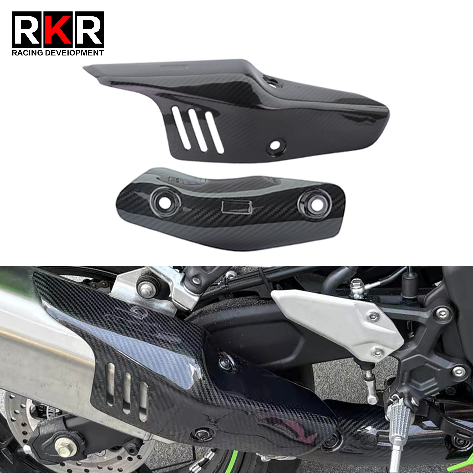 Carbon Fiber For ZX4R ZX4RR ZX-4R ZX-4RR 2023 2024 2025 Motorcycle Exhaust Pipe Heat Shield Cover Anti-Scalding Shell Protector
Carbon Fiber For ZX4R ZX4RR ZX-4R ZX-4RR 2023 2024 2025 Motorcycle Exhaust Pipe Heat Shield Cover Anti-Scalding Shell Protector