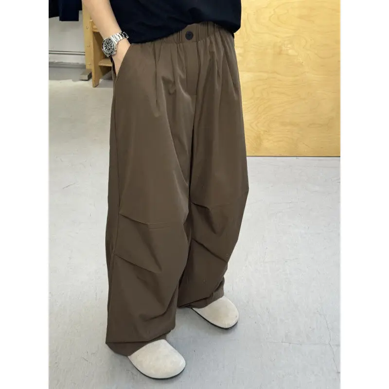 Американские Ретро Плиссированные Цветные Свободные Широкие Брюки Мужчины Женщины Весна Осень Тонкие Повседневные Драпированные Длинные Брюки Модные Strai...
Американские Ретро Плиссированные Цветные Свободные Широкие Брюки Мужчины Женщины Весна Осень Тонкие Повседневные Драпированные Длинные Брюки Модные Strai...