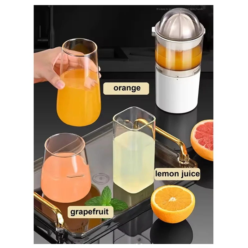 AB41-Mini Mixer 250ML Electric Juicer Blender Portable Fruit Extractor Orange Juice Maker USB Rechargeable Lemon Extractor
AB41-Mini Mixer 250ML Electric Juicer Blender Portable Fruit Extractor Orange Juice Maker USB Rechargeable Lemon Extractor