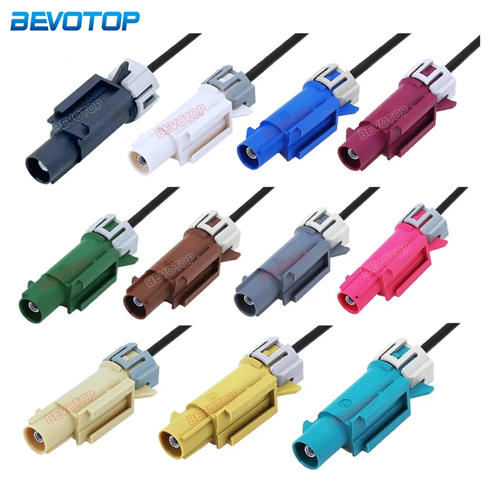 1PCS New Waterproof Fakra A/B/C/D/F/G/H/I/K/Z Male to Male Plug Connector Car Video Fakra Jumper RG174 Cable BEVOTOP Auto Cable
1PCS New Waterproof Fakra A/B/C/D/F/G/H/I/K/Z Male to Male Plug Connector Car Video Fakra Jumper RG174 Cable BEVOTOP Auto Cable