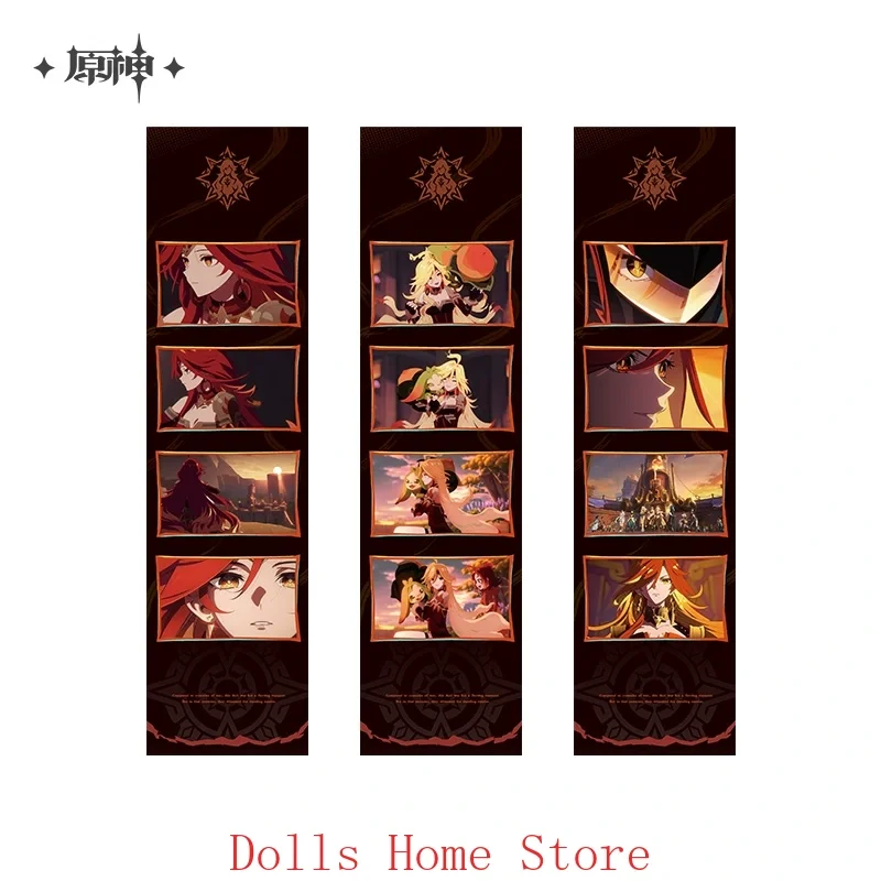 Game Genshin Impact Official miHoYo Original Authentic Dusk Series Badge Pendant Cards Set Mavuika Anime Collection
Game Genshin Impact Official miHoYo Original Authentic Dusk Series Badge Pendant Cards Set Mavuika Anime Collection
