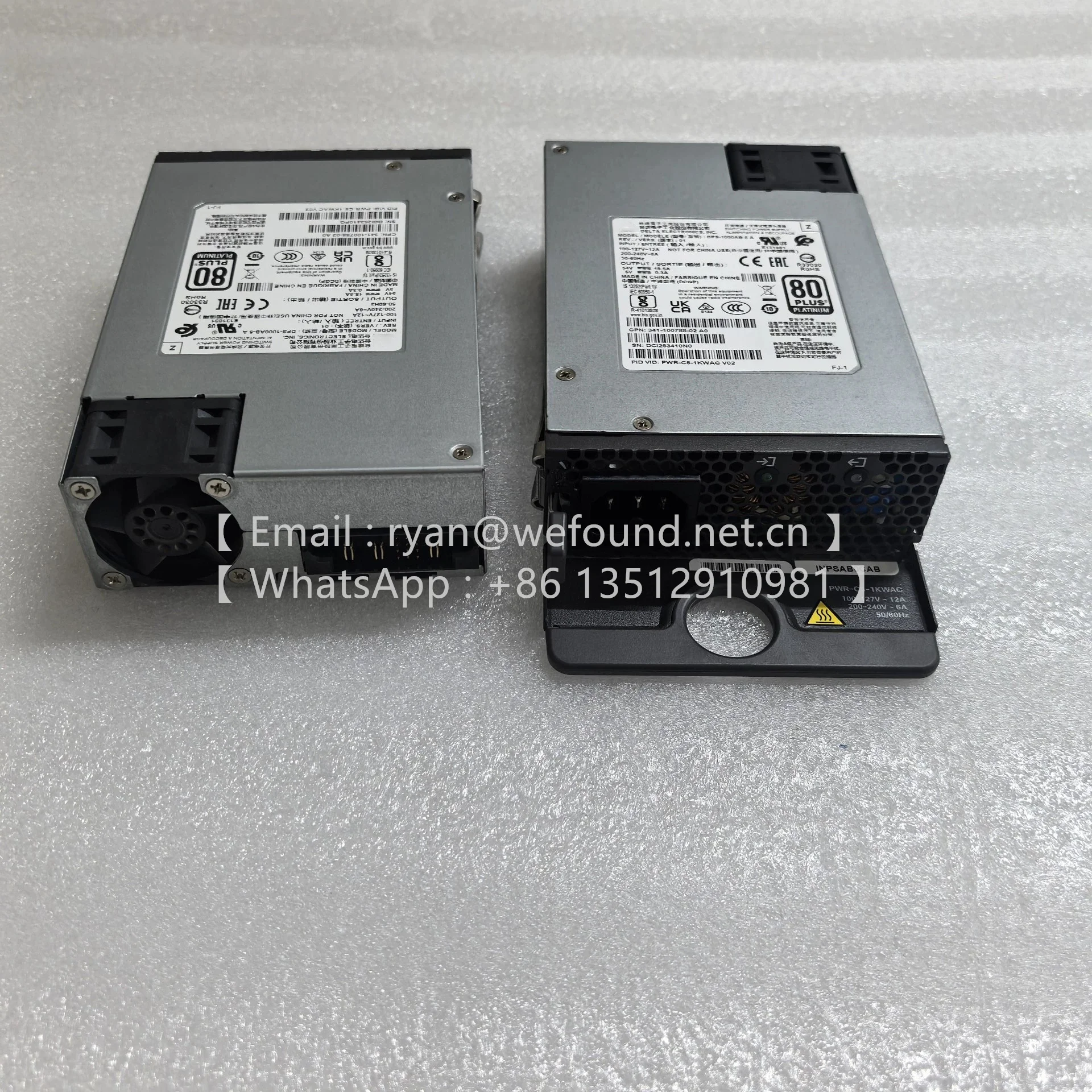 Модуль питания PWR-C5-1KWAC
Модуль питания PWR-C5-1KWAC