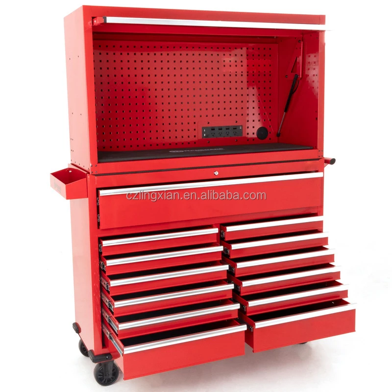 Оптовая продажа: Комбинированный набор из 53-дюймового инструментального шкафа с 13 ящиками и верхней секцией-органайзером
Оптовая продажа: Комбинированный набор из 53-дюймового инструментального шкафа с 13 ящиками и верхней секцией-органайзером