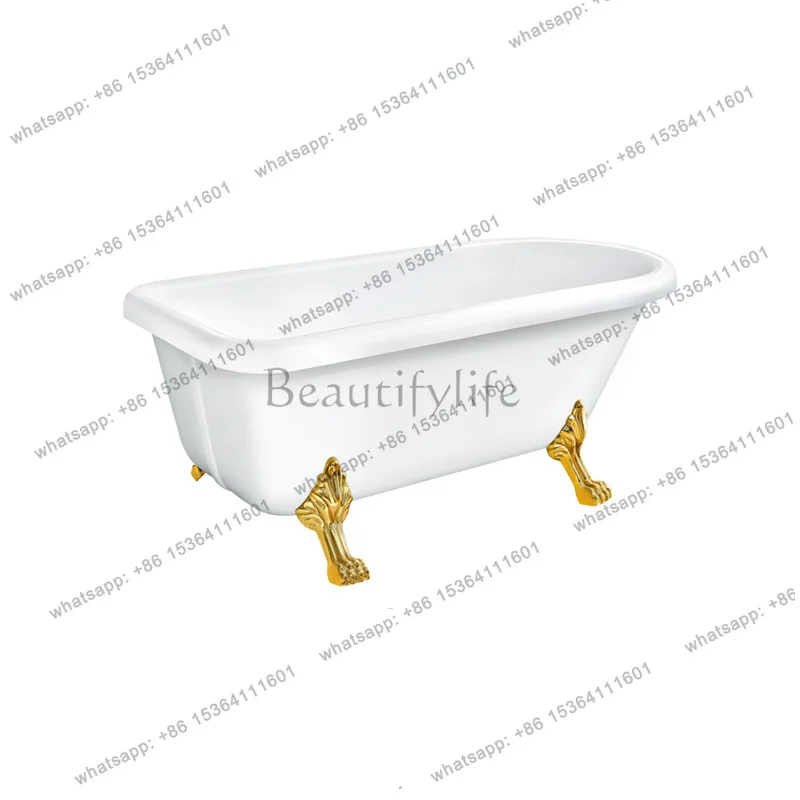 Independent acrylic bathtub adult hotel small apartment bed and breakfast concubine tank
Independent acrylic bathtub adult hotel small apartment bed and breakfast concubine tank